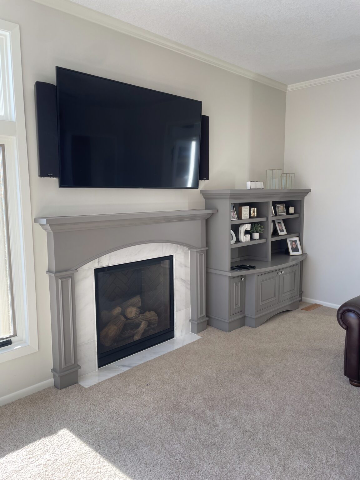 High-quality cabinet painting for residential kitchens